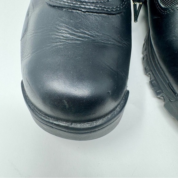 Bates Black Military Tactical Combat Style Leather Boots 8\